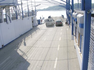Vac's Danube crossing Ferry.